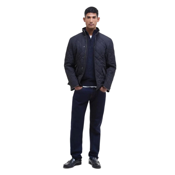 Barbour Powell Quilted Jacket - Navy - Men's