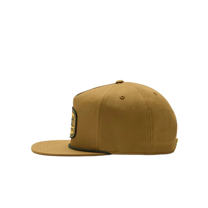 Yeti Prost Flat Brim Rope Hat Brown