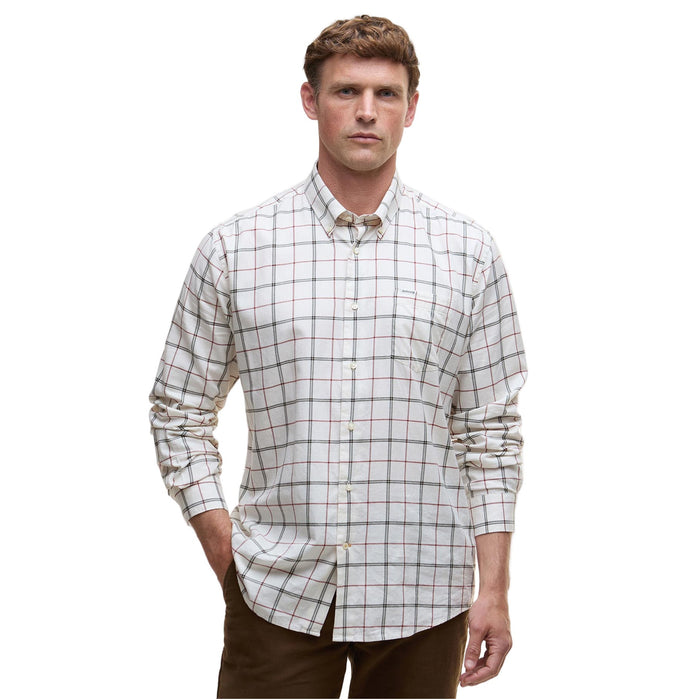 Barbour Deepfell Regular Long-Sleeved Shirt - Fired Brick