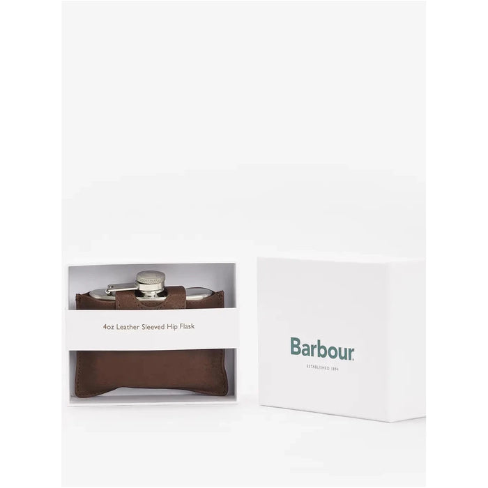 Barbour 4oz Hinged Hip Flask