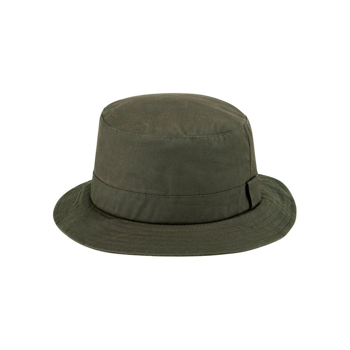 Hoggs Waxed Bush Hat - Olive
