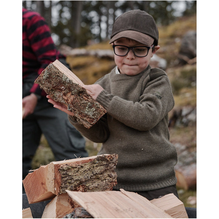 Hoggs Melrose Junior Hunting Pullover   Green