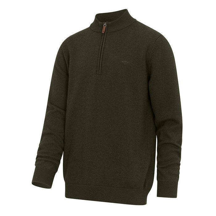 Hoggs Falkirk 1/4 Zip Ferm Green