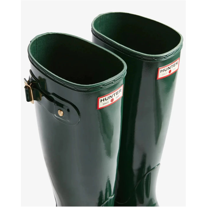 Hunter Green Original Tall 170 yrs Anniversary Wellington Boot - Kate Moss
