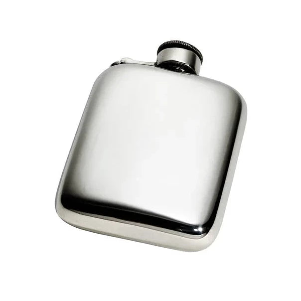 Wentworth Pewter Trend 4oz Pocket Hip Flask