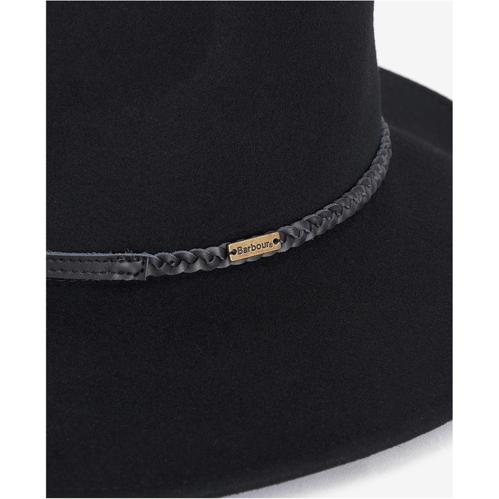 Barbour Tack Fedora - Black