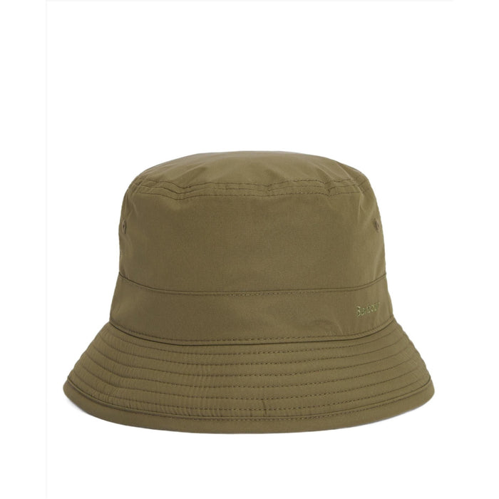 Barbour Summer Poppy Showerproof Bucket Hat Olive