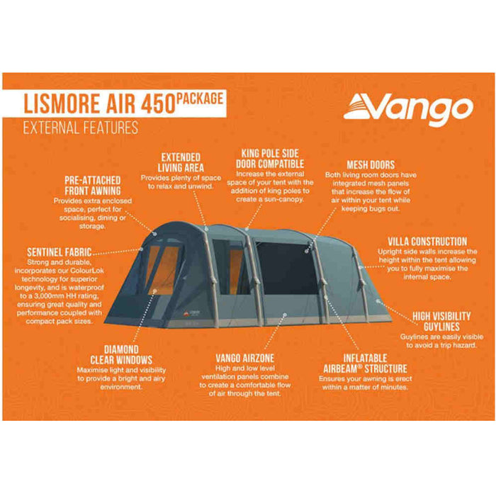 Vango Lismore Air 450 Tent