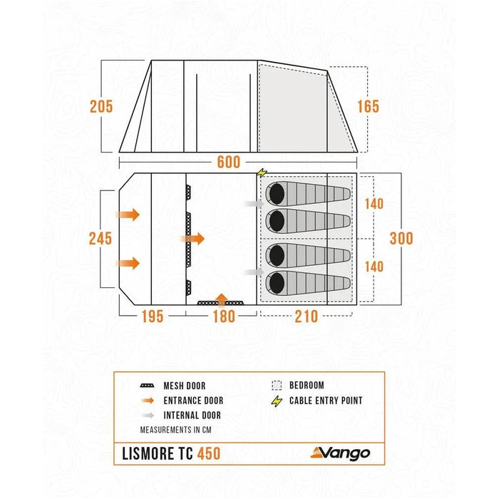 Vango Lismore 450 Tent