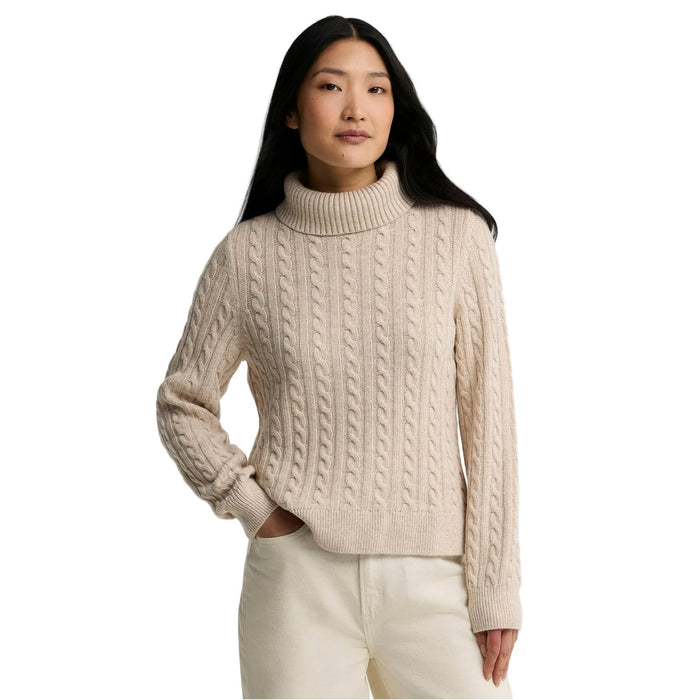 Barbour Ambleside Cable Knit Jumper -  Oatmeal