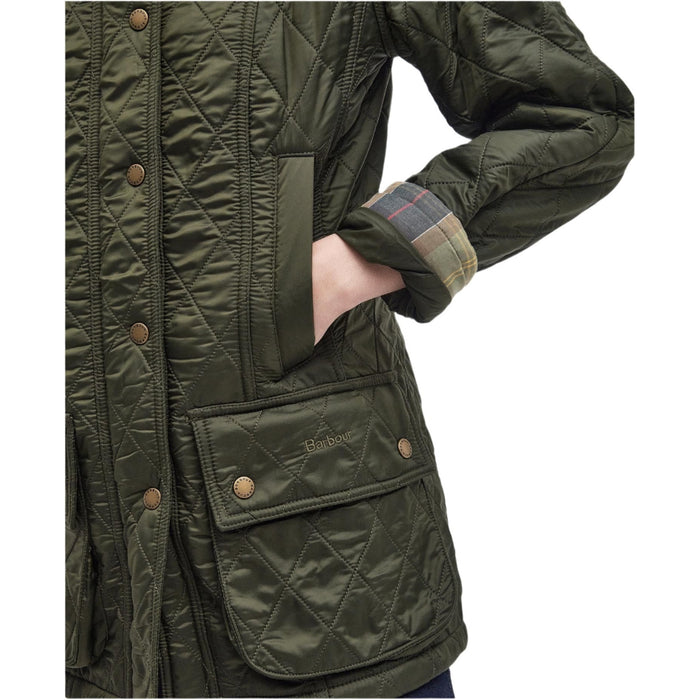 Barbour Beadnell Polarquilt Jacket - OLIVE