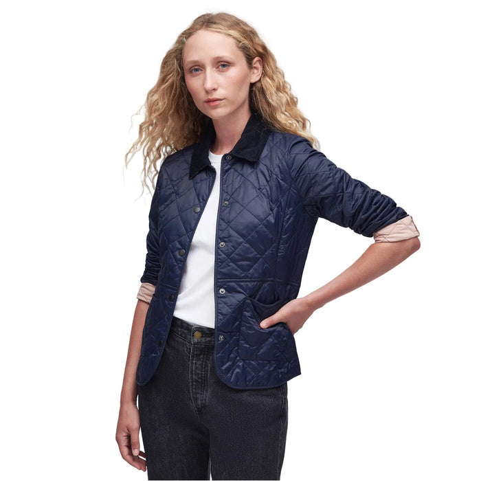 Barbour Deveron Quilt Jacket Navy