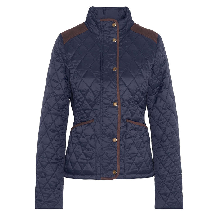 Barbour Highfield Quilted Jacket - Navy/Classic