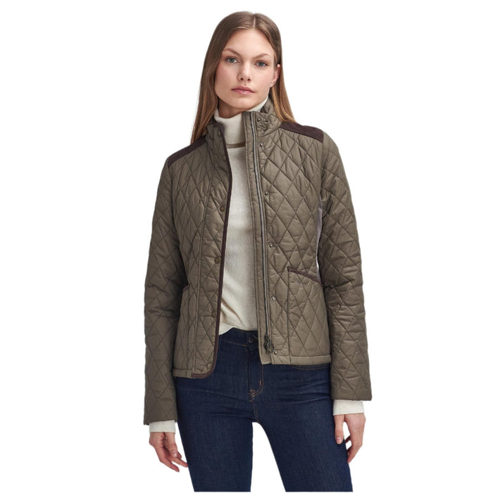 Barbour Highfield Quilted Jacket - Winter Moss/Classic