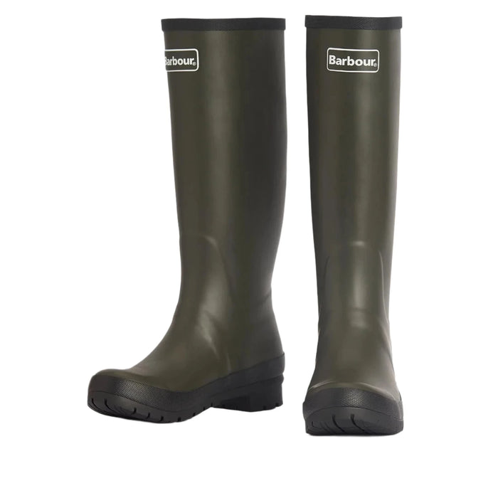 Barbour Abbey Wellington Boots - Olive
