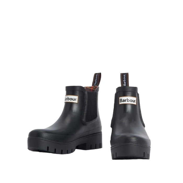 Barbour Halton Ankle Wellingtons - Black