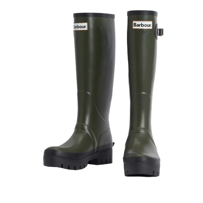 Barbour Snowdon Wellingtons - Olive/Black