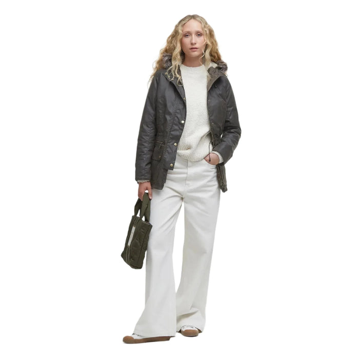 Barbour Kelsall Ladies Wax Jacket - Olive