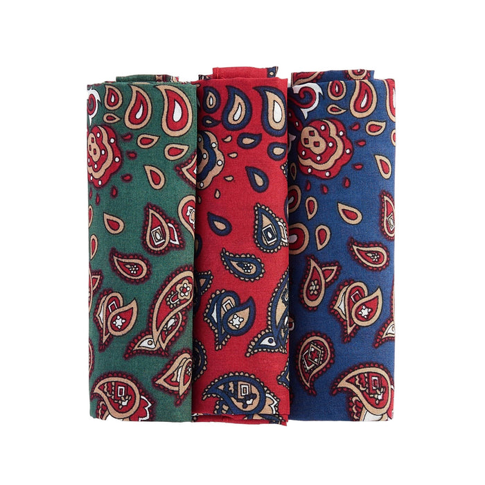 Barbour Paisley Handkerchiefs Gift Box Set