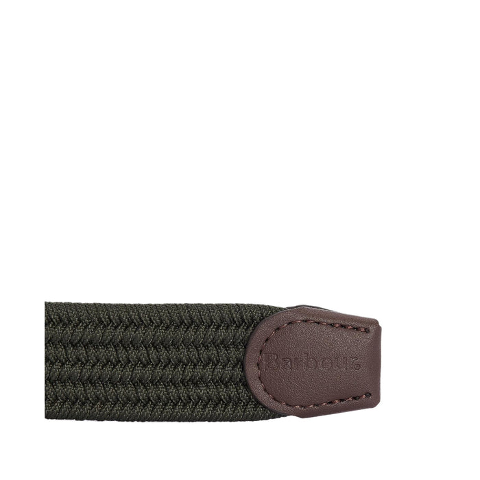 Barbour Nevis Web Belt- Dark Olive