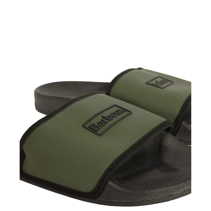 Barbour Cresswell Slider - Uniform Green