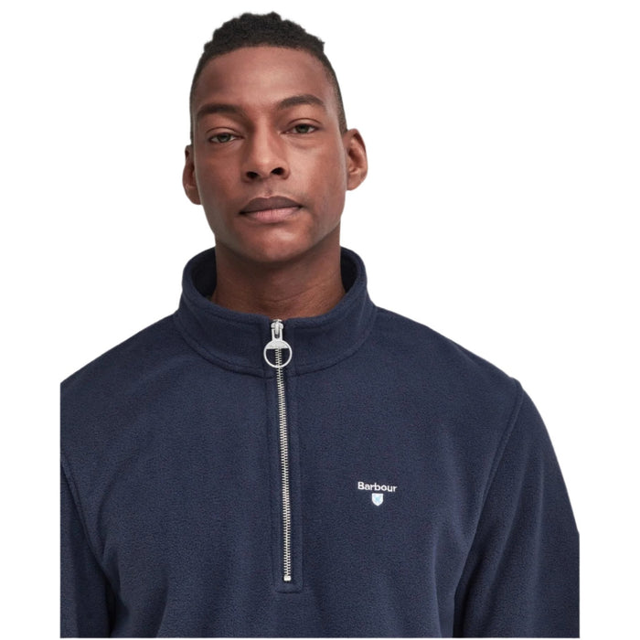 Barbour Essentials Half-Zip Fleece - Navy