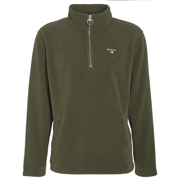 Barbour Essential Half Zip Fleece - Olive