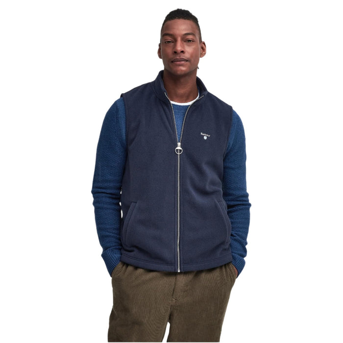 Barbour Essentials Fleece Gilet - Navy