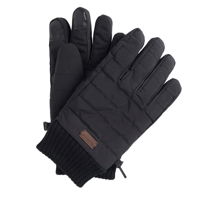 Barbour Banff Quilted Gloves - Classic Black
