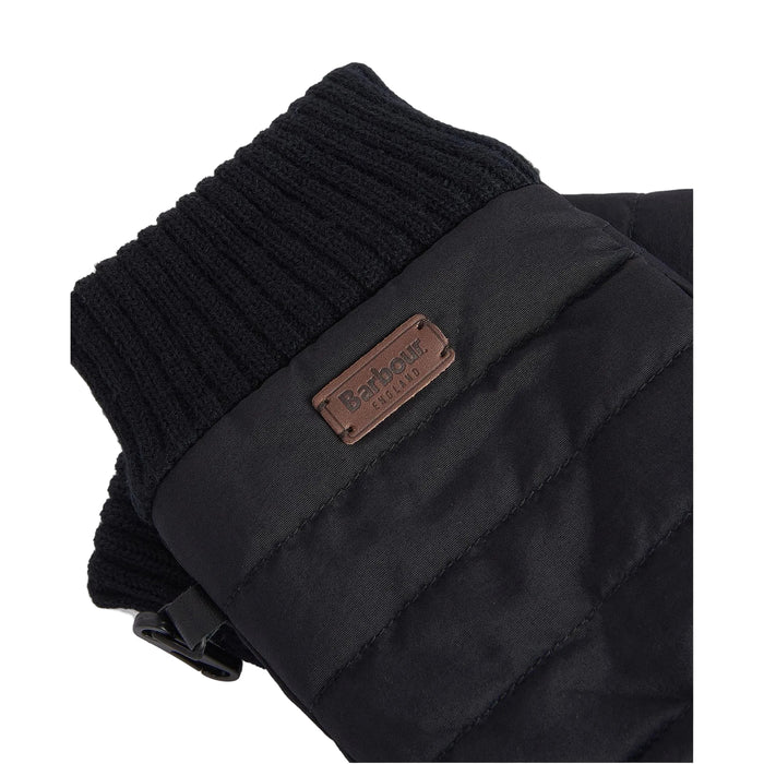 Barbour Banff Quilted Gloves - Classic Black