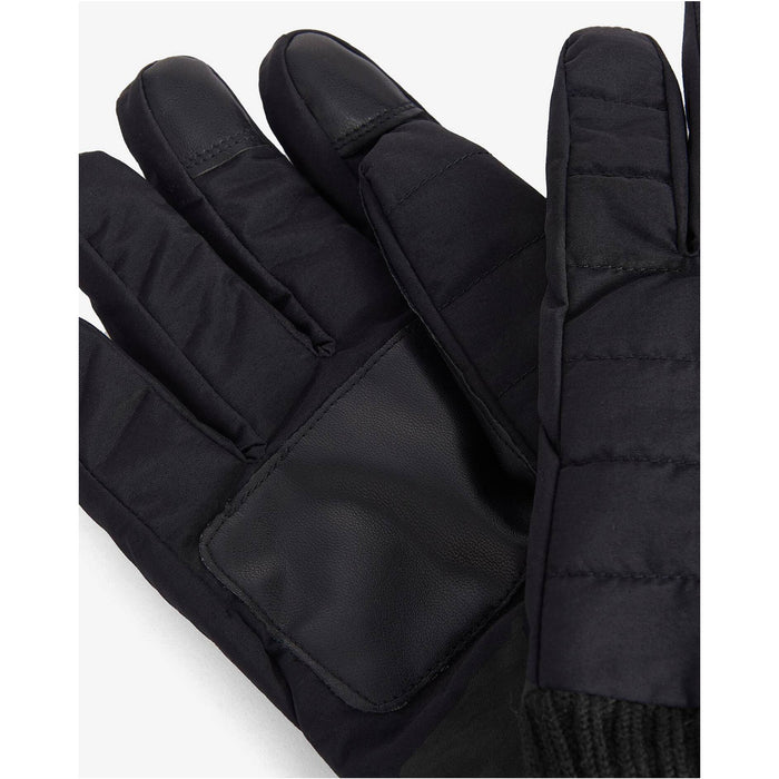 Barbour Banff Quilted Gloves - Classic Black
