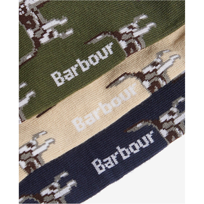 Barbour Pointer Dog Socks Gift Box