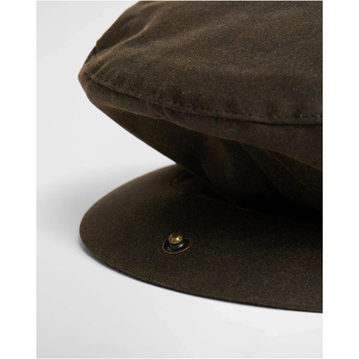 Barbour Waxed Flat Cap - Olive