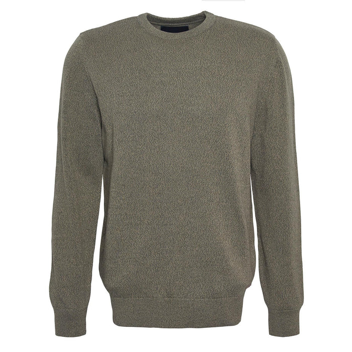 Barbour Whitfield Crew Neck Jumper - Olive