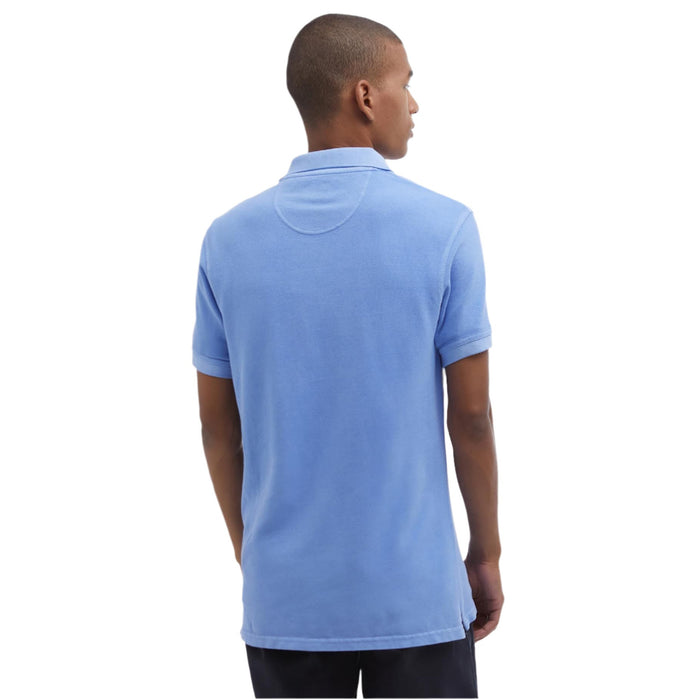Barbour Washed Sports Polo -  Sky