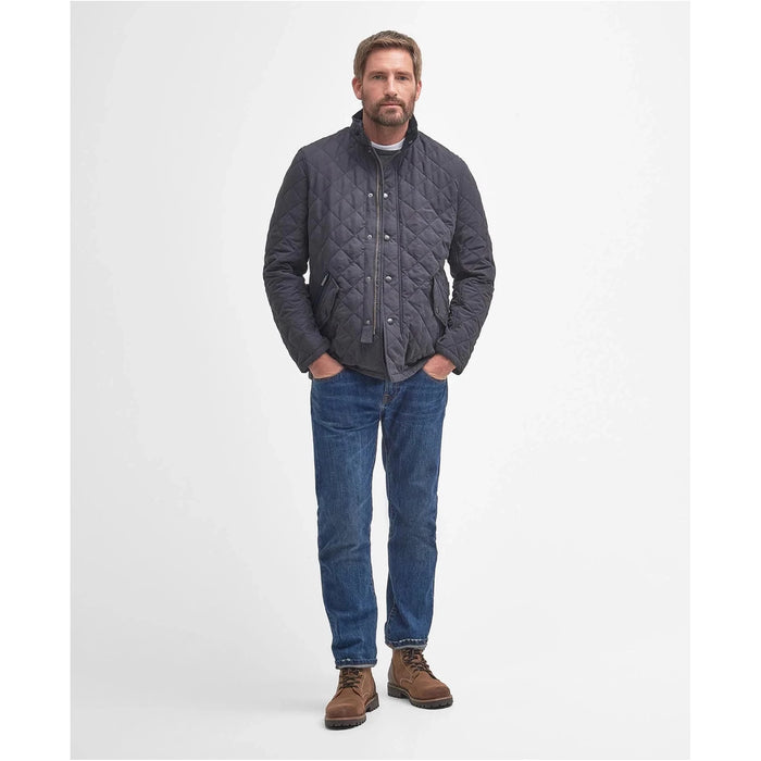 Barbour Shoveler Quilt Jacket  - Navy