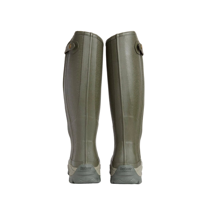 Barbour Mens Teesdale  Wellingtons  - Olive