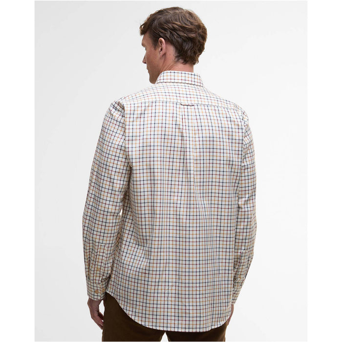 Barbour Sporting Tattersall Regular Long-Sleeved Shirt - Copper