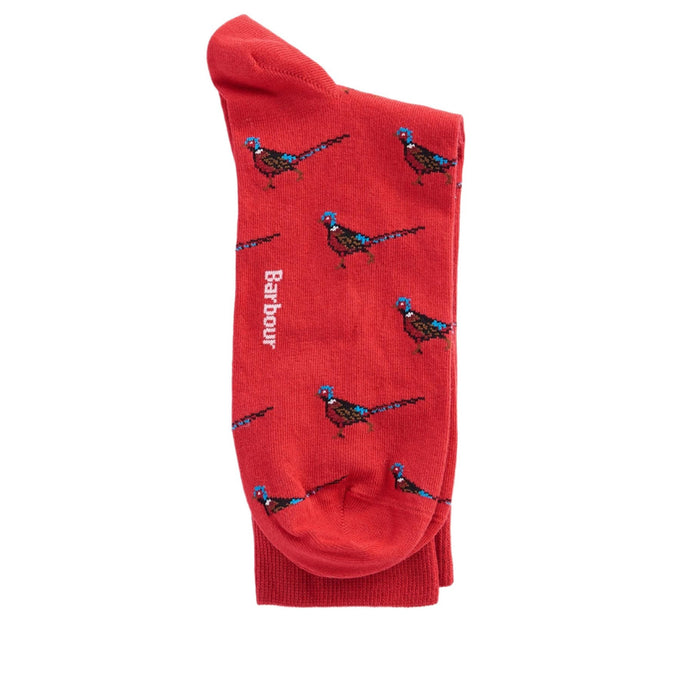 Barbour Mavin Socks - Red/Pheasant