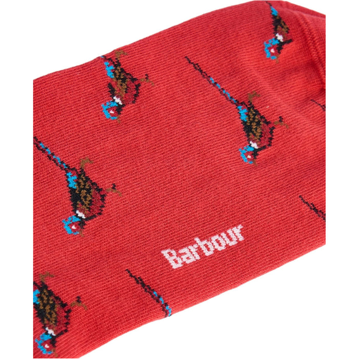 Barbour Mavin Socks - Red/Pheasant
