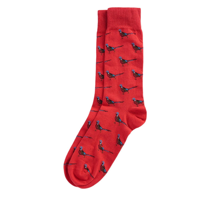 Barbour Mavin Socks - Red/Pheasant