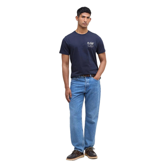 Barbour Script Graphic T-Shirt - Navy