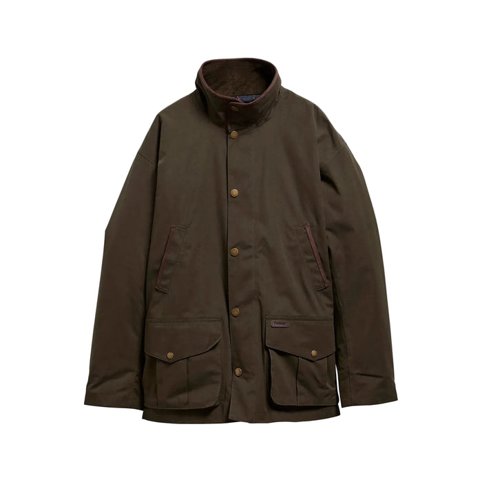 Barbour Bromfield Waterproof Jacket - Dark Olive