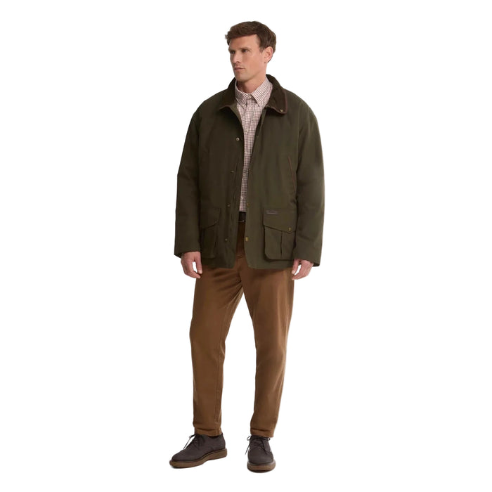 Barbour Bromfield Waterproof Jacket - Dark Olive