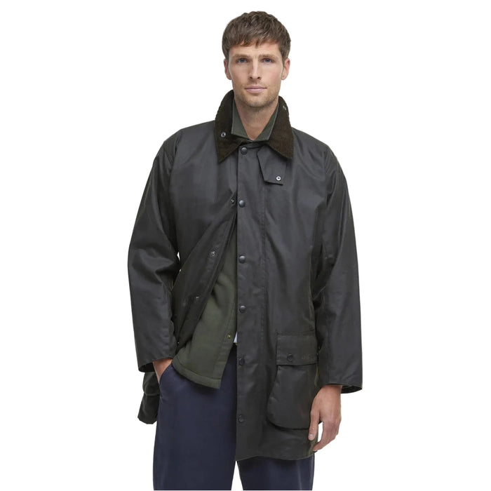 Barbour Classic Northumbria Wax Jacket - Olive