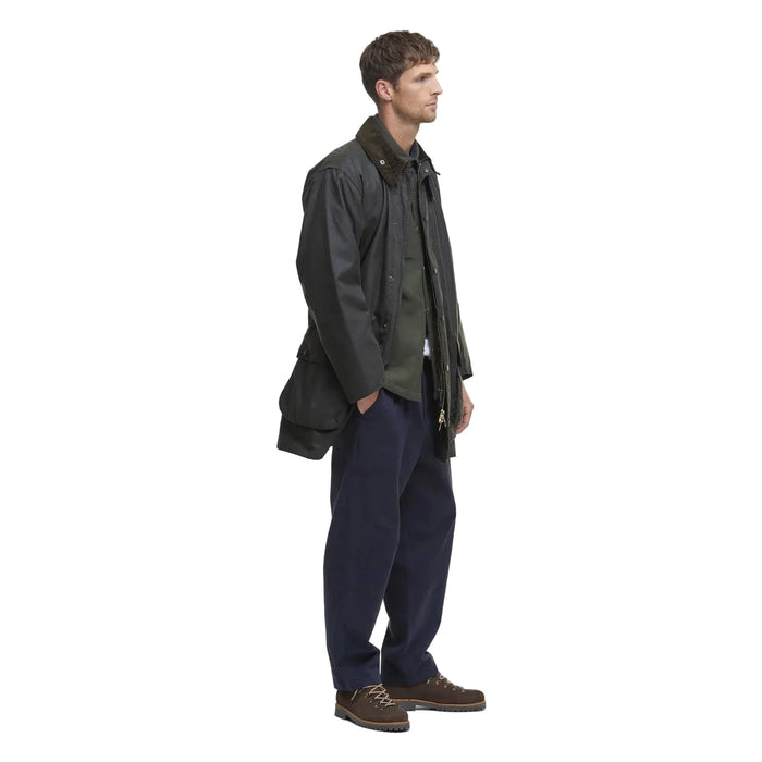 Barbour Classic Northumbria Wax Jacket - Olive