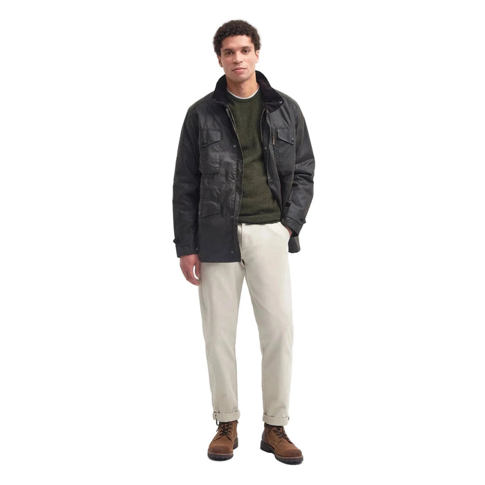 Barbour Sapper Wax Jacket  - Olive Classic