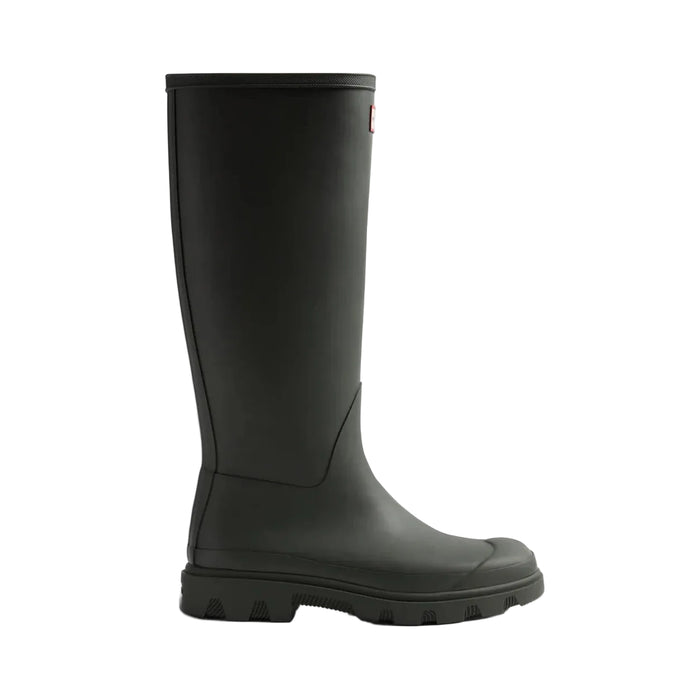 Hunter Downpour Tall Wellington  - Dark Olive  Ladies
