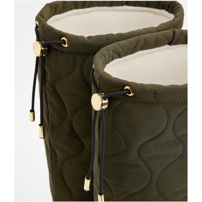 Barbour Marnie Quilted Tall Ladies Wellington Boots - Green