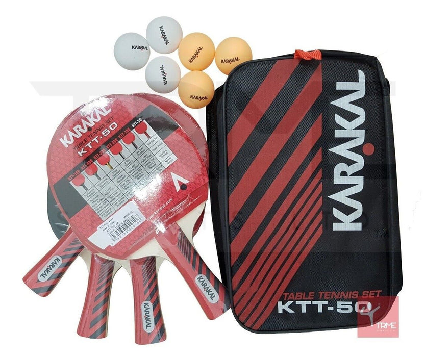 Karakal KTT-50 Table Tennis 4 Bat Kit